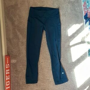 Navy Blue Lululemon leggings size 4